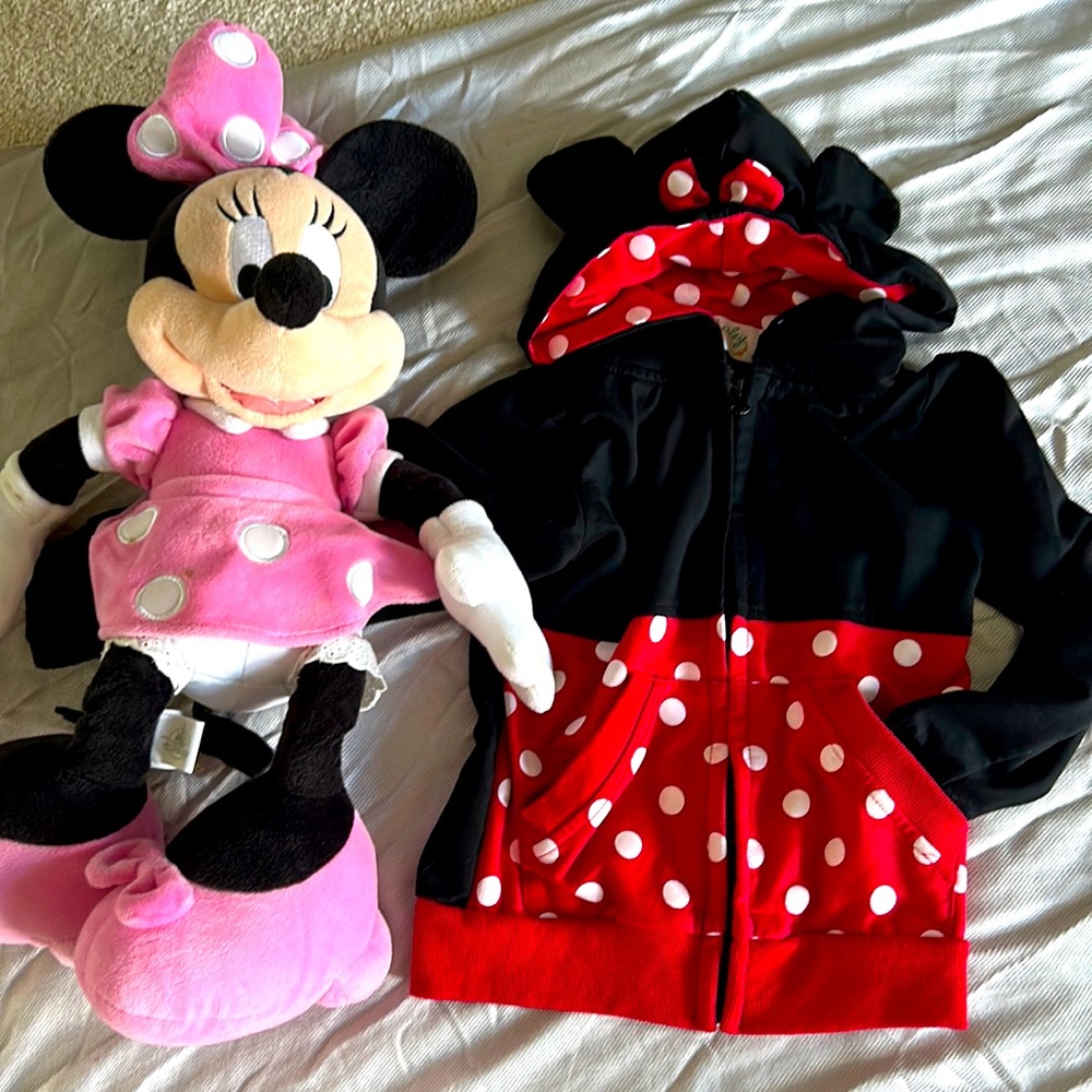 Minnie Mouse 2T/3T Hoodie
